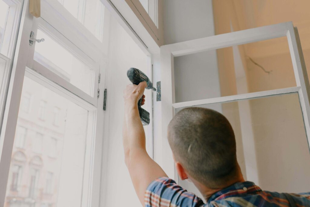 Replacing a double-pane window in Howard County