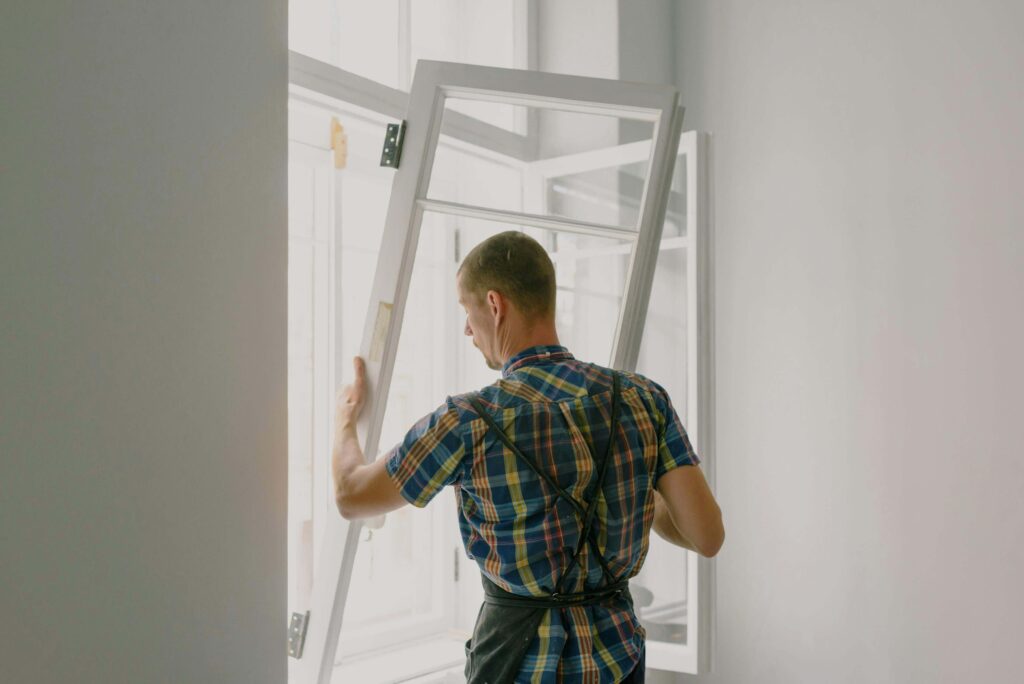 Replacing a double-pane window in Howard County