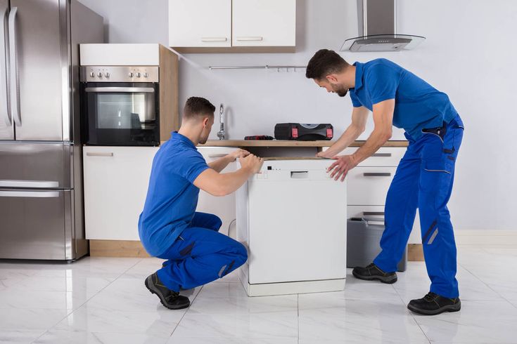 Installing a dishwasher in a Baltimore City kitchen