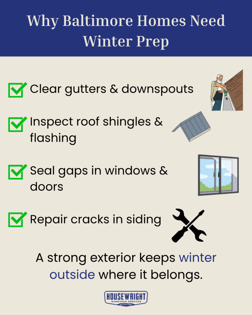 Winterize Your Home’s Exterior