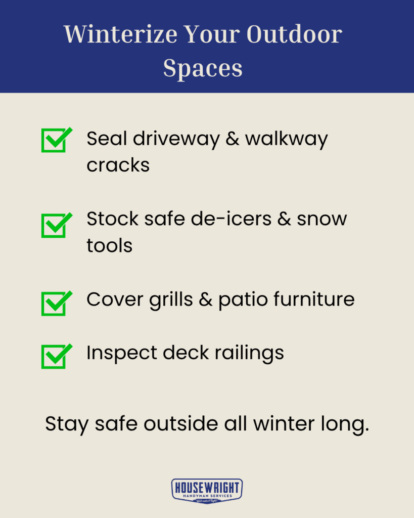 Winterize Your Outdoor Spaces